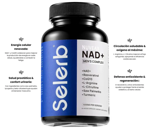 Selerb NAD+ – Energíaa, Circulación y Anti-Edaad🌿
