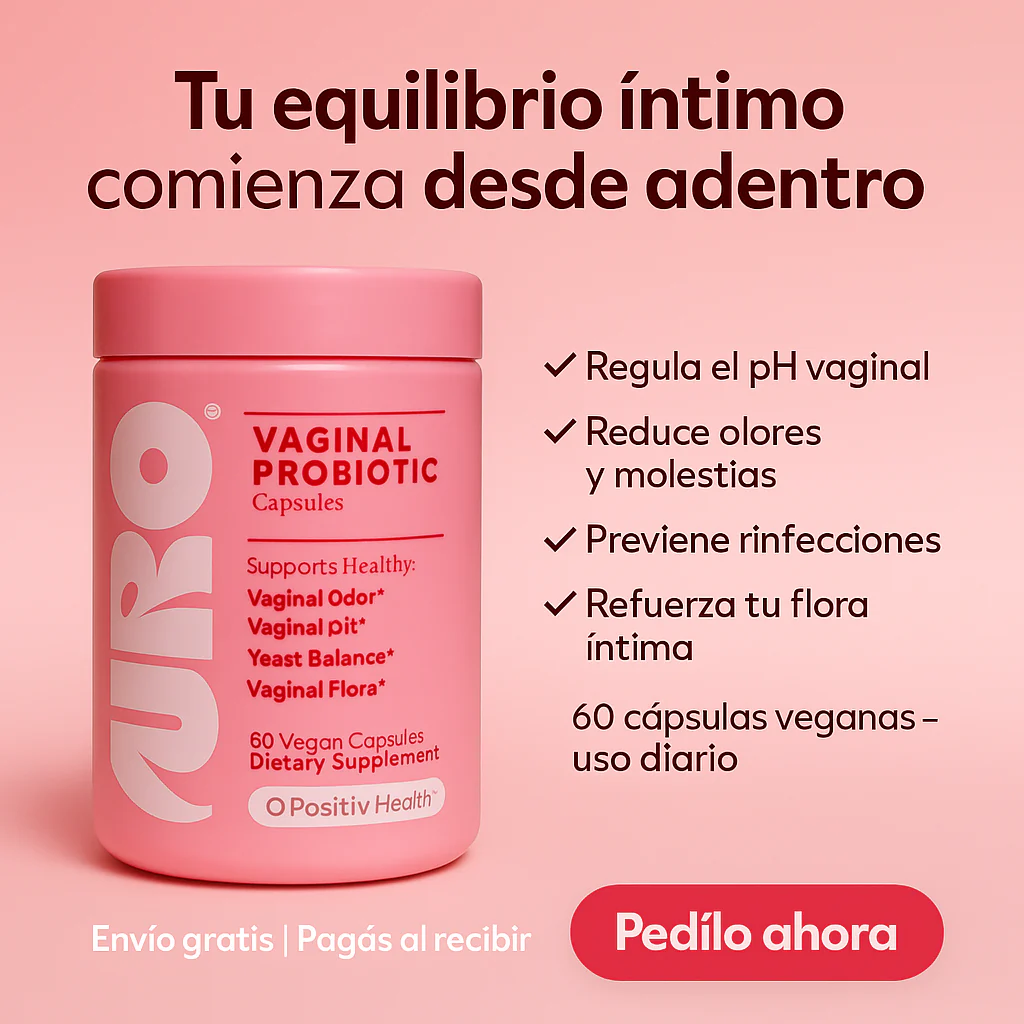 🌸 URO Vaginal Probiotic Importado de Usa – Restaura tu equilibrio Hormonal desde adentro