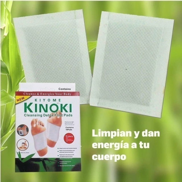 Parches Desintoxicante Kinoki Kiyomi/ Pack 10 unds - Imagen 4