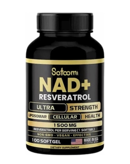NAD+ CON RESVERATROL 1500 MG