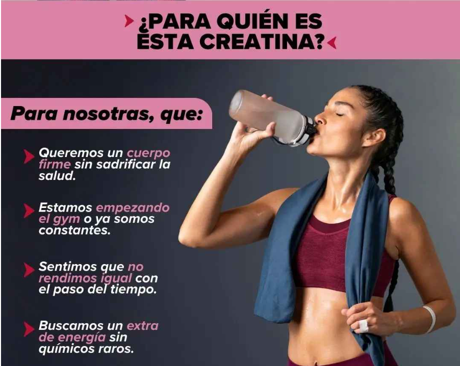 ® Creatina Monohidratada para Mujeres que desean un cuerpo de ensueño ✨