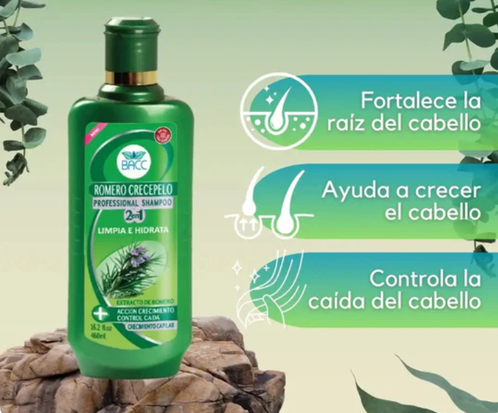 Shampoo Romero Crece Pelo - Imagen 3